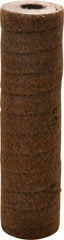 Parker - 2-1/2" OD, 125µ, Phenolic Resin Two Stage Design-Resin Bonded Cartridge Filter - 9-3/4" Long - Exact Tool & Supply