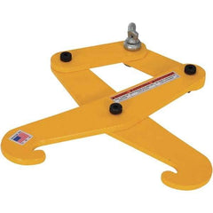 Vestil - 2,000 Lbs. Load Capacity Beam Tong - 6 Inch Max Width and 6 Inch Max Grip - Exact Tool & Supply
