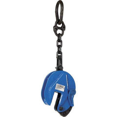 Vestil - 4,000 Lbs. Load Capacity Plate Clamp - 1 Inch Max Thickness, 3 Inch Throat Depth and 3-3/4 Inch Bale Opening - Exact Tool & Supply