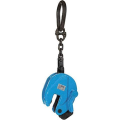 Vestil - 6,600 Lbs. Load Capacity Plate Clamp - 1.19 Inch Max Thickness, 3 Inch Throat Depth and 5-1/4 Inch Bale Opening - Exact Tool & Supply