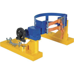 Vestil - 2,000 Lb Load Capacity, 55 Gal Forklift Drum Rotator - For 55 Gal Drums - Exact Tool & Supply