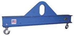 Vestil - 2,000 Lb Capacity Lifting Beam - 3/4" Eye Thickness - Exact Tool & Supply