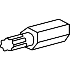 Kennametal - T15 Torx Drive Bit - T15 Torx Drive - Exact Tool & Supply