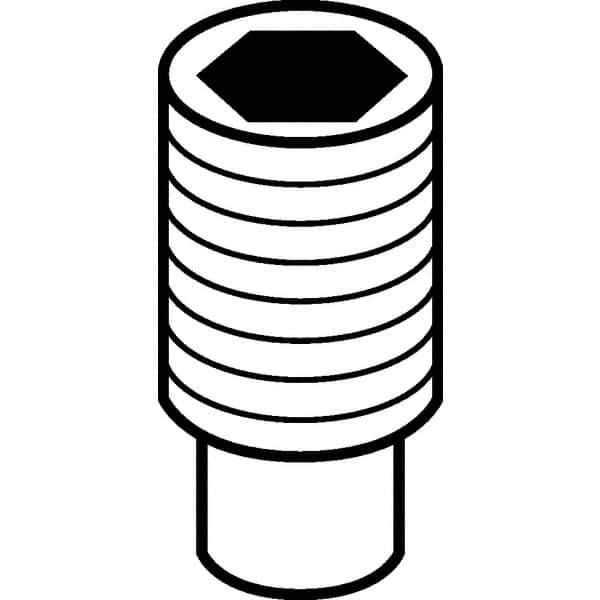 Kennametal - Set Screw for Indexables - For Use with Clamps - Exact Tool & Supply