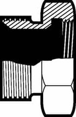 VNE - 4" Bevel Seat Style Sanitary Stainless Steel Pipe Adapter - Exact Tool & Supply