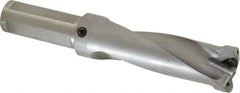 Kennametal - 4.1" Max Drill Depth, 2.5xD, 1-5/8" Diam, Indexable Insert Drill - 2 Inserts, 1-1/4" Shank Diam, Straight Shank - Exact Tool & Supply