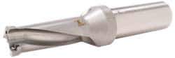 Kennametal - 152mm Max Drill Depth, 4xD, 38mm Diam, Indexable Insert Drill - 2 Inserts, 40mm Shank Diam, Whistle Notch Shank - Exact Tool & Supply