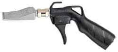 Silvent - 145 Max psi Heavy Duty Flat Nozzle Pistol Grip Blow Gun - 1/4 NPT, Acetal Body, Zinc Nozzle - Exact Tool & Supply