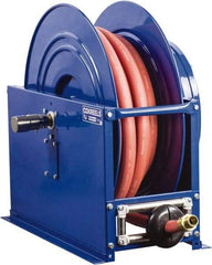CoxReels - 100' Spring Retractable Hose Reel - 300 psi, Hose Included - Exact Tool & Supply