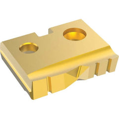 Allied Machine and Engineering - 49/64" Diam Flat Bottom Seat Size 1 Spade Drill Insert - Exact Tool & Supply