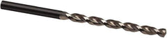 Guhring - 9.75mm, 130° Point, Parabolic Flute, Cobalt Taper Length Drill Bit - Bright Finish, 121mm Flute Length, 184mm OAL, Series 336 - Exact Tool & Supply