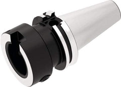 Seco - Graflex 5 System Size, DIN69871-40 Taper, Modular Tool Holding System Adapter - 3.149" Projection, 1.968" Body Diam, 5.842" OAL, Through Coolant - Exact Tool & Supply