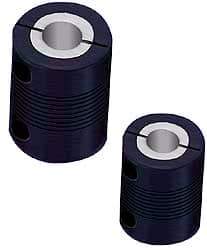 Simpson Electric - 0 Digit LED Display Encoder - Flexible Shaft Couplng - Exact Tool & Supply