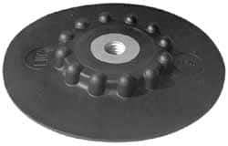 Norton - 9" Diam Quick-Change Type S Disc Backing Pad - Medium Density, 7,000 RPM, Speed-Lok Compatible - Exact Tool & Supply