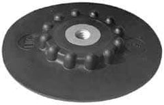 Norton - 9" Diam Quick-Change Type S Disc Backing Pad - Medium Density, 7,000 RPM, Speed-Lok Compatible - Exact Tool & Supply