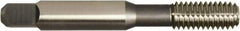 Vermont Tap & Die - #6-32 UNC 2B/3B H3 Thread Limit Bottoming Thread Forming Tap - High Speed Steel, Bright Finish, 2" OAL, 3/8" Thread Length, Right Hand Thread, Series 1986 - Exact Tool & Supply