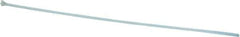 Thomas & Betts - 11.1" Long Natural (Color) Nylon Standard Cable Tie - 30 Lb Tensile Strength, 1.31mm Thick, 4" Max Bundle Diam - Exact Tool & Supply