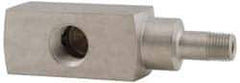 Enerpac - 10,000 psi Pressure Rating, Hydraulic Pressure Gage Adapter - 1/4 NPTF Male End, 3/8 NPTF Female End, 1/2 NPTF Guage Port - Exact Tool & Supply