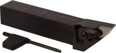 Seco - DDJN, Right Hand Cut, 93° Lead Angle, 1" Shank Height x 1" Shank Width, Negative Rake Indexable Turning Toolholder - 6" OAL, DNMG 432 Insert Compatibility, Series Dual Clamp - Exact Tool & Supply