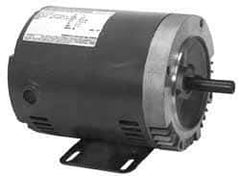 Marathon Electric - 1-1/2 Max hp, 3,450 Max RPM, Electric AC DC Motor - 208-230/460 V Input, Three Phase, 56J Frame - Exact Tool & Supply
