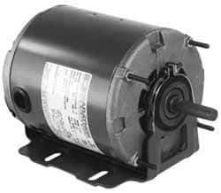 Marathon Electric - 1/3 Max hp, 1,725 Max RPM, Electric AC DC Motor - 115 V Input, Single Phase, 48 Frame, 1/2" Shaft Diam - Exact Tool & Supply