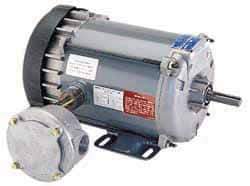Marathon Electric - 3/4 Max hp, 1,725 Max RPM, Electric AC DC Motor - 115/208-230 V Input, Single Phase, 56 Frame, 0.62" Shaft Diam - Exact Tool & Supply