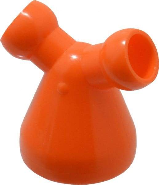 Loc-Line - 1/2" Hose Inside Diam, Coolant Hose Y-Fitting - For Use with Loc-Line Modular Hose System, 20 Pieces - Exact Tool & Supply