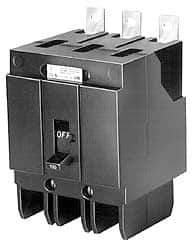 Eaton Cutler-Hammer - 15 Amp, 125 VDC, 277/480 VAC, 1 Pole, Bolt On Molded Case Circuit Breaker - Thermal Magnetic Trip, 14-10 AWG, 66.7mm Deep x 4 Inch High x 1 Inch Wide - Exact Tool & Supply
