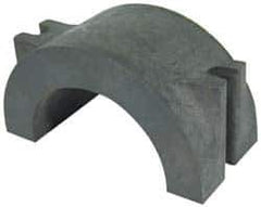 Eclipse - 1-11/16" High x 3-1/2" Wide x 2-3/8" Deep, 75 Lb Max Pull Force, Alnico Separator Magnet - 2-1/8" Gap Width, 5/16" Hole Diam, 1,022°F Max Operating Temp - Exact Tool & Supply