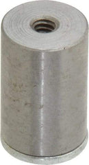 Eclipse - 1/2" Diam, 6-32 Thread, 1.53 Lb Average Pull Force, Alnico Pot Magnets - 220°C Max Operating Temp, 3/4" High - Exact Tool & Supply