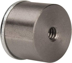 Eclipse - 3/4" Diam, 10-24 Thread, 2.7 Lb Average Pull Force, Alnico Pot Magnets - 220°C Max Operating Temp, 1/2" High - Exact Tool & Supply