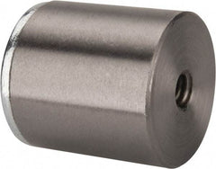Eclipse - 1" Diam, 1/4-20 Thread, 8 Lb Average Pull Force, Alnico Pot Magnets - 220°C Max Operating Temp, 1" High - Exact Tool & Supply