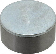 Eclipse - 1-1/4" Diam, 1/4-20 Thread, 3 Lb Average Pull Force, Alnico Pot Magnets - 220°C Max Operating Temp, 1/2" High - Exact Tool & Supply