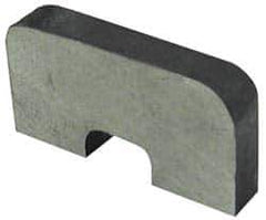 Eclipse - 1/2" Channel Width, 1/2" Long, 12 Lb Max Pull Force, Horseshoe Alnico Channel Magnet - 1-1/2" Overall Width, 1,022°F Max Operating Temp, 7/8" High - Exact Tool & Supply