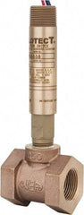 Dwyer - 2,000 psi, Brass Housing, Dwyer Flowtect Flow Switch - Model V6 - Exact Tool & Supply