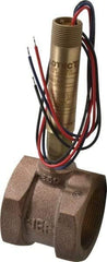 Dwyer - 2,000 psi, Brass Housing, Dwyer Flowtect Flow Switch - Model V6 - Exact Tool & Supply