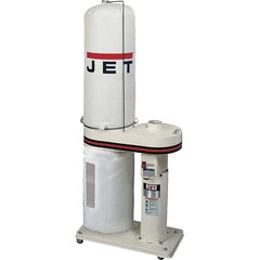 Jet - 30µm, 115/230 Volt Portable Dust Collector - 32" Long x 15-1/2" Deep x 57" High, 4" Connection Diam, 650 CFM Air Flow, 8-1/2" Static Pressure Water Level - Exact Tool & Supply