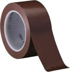 3M - 1/4" x 36 Yds, Blue Vinyl Masking Tape - Series 471+, 5.3 mil Thick, 13.9 Lb/Inch Tensile Strength - Exact Tool & Supply