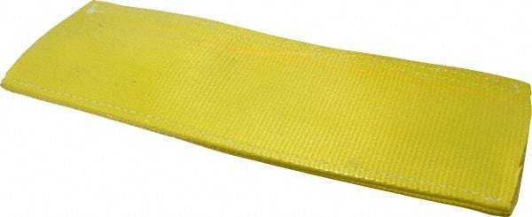 Lift-All - 18" Long x 6" Wide x 3/8" High x 3/16" Thick, Wear Pad - Fits up to 1/2" Chain Sling Diam and up to 4" Web Sling Width - Exact Tool & Supply
