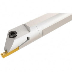 Iscar - 40mm Min Bore Diam, 300mm OAL, 40mm Shank Diam, HFI-MC Indexable Boring Bar - 5mm Max Bore Depth, DGN 400 Insert, Clamp Holding Method - Exact Tool & Supply