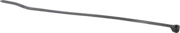 Thomas & Betts - 7.31" Long Black Nylon Standard Cable Tie - 50 Lb Tensile Strength, 1.09mm Thick, 44.45mm Max Bundle Diam - Exact Tool & Supply