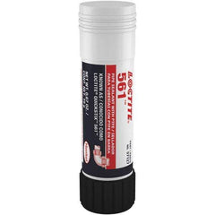 Loctite - 19 g Stick White Thread Sealant - 300°F Max Working Temp, For Metal Tapered Pipe Thread Fittings - Exact Tool & Supply