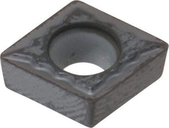 Kennametal - CCMT21.51 UF Grade KC5010 Carbide Turning Insert - TiAlN Finish, 80° Diamond, 1/4" Inscr Circle, 3/32" Thick, 1/64" Corner Radius - Exact Tool & Supply