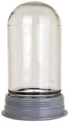 Cooper Crouse-Hinds - 120 Volt, 100 Watt, Incandescent Hazardous Location Light Fixture - Vaporproof, Corrosion & Heat Resistant, Aluminum Housing, 3-3/8" Wide x 6-7/8" High - Exact Tool & Supply