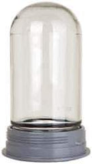 Cooper Crouse-Hinds - 120 Volt, 200 Watt, Incandescent Hazardous Location Light Fixture - Vaporproof, Corrosion & Heat Resistant, Aluminum Housing, 3-3/8" Wide x 6-7/8" High - Exact Tool & Supply