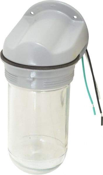 Cooper Crouse-Hinds - 120 Volt, 100 Watt, Incandescent Hazardous Location Light Fixture - Corrosion & Heat Resistant, Aluminum Housing, 3-3/8" Wide - Exact Tool & Supply