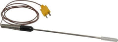 Fluke - Electrical Test Equipment Probe - Use with K-Type Thermometers - Exact Tool & Supply