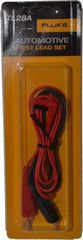 Fluke - Red/Black Electrical Test Equipment Leads Set - Use with All Models - Exact Tool & Supply
