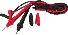 Fluke - Black/Red Electrical Test Equipment Leads - Use with General Purpose - Exact Tool & Supply