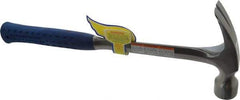 Estwing - 1-3/8 Lb Head, Straight Framing Hammer - 16" OAL, 1-3/64" Face Diam, Smooth Face, Steel Handle with Grip - Exact Tool & Supply